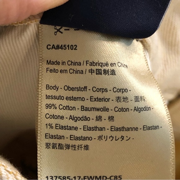 NWT New Scotch & Soda Amsterdam skim Regular 36 Slim Fit Jeans Beige cream $149 - Picture 16 of 16